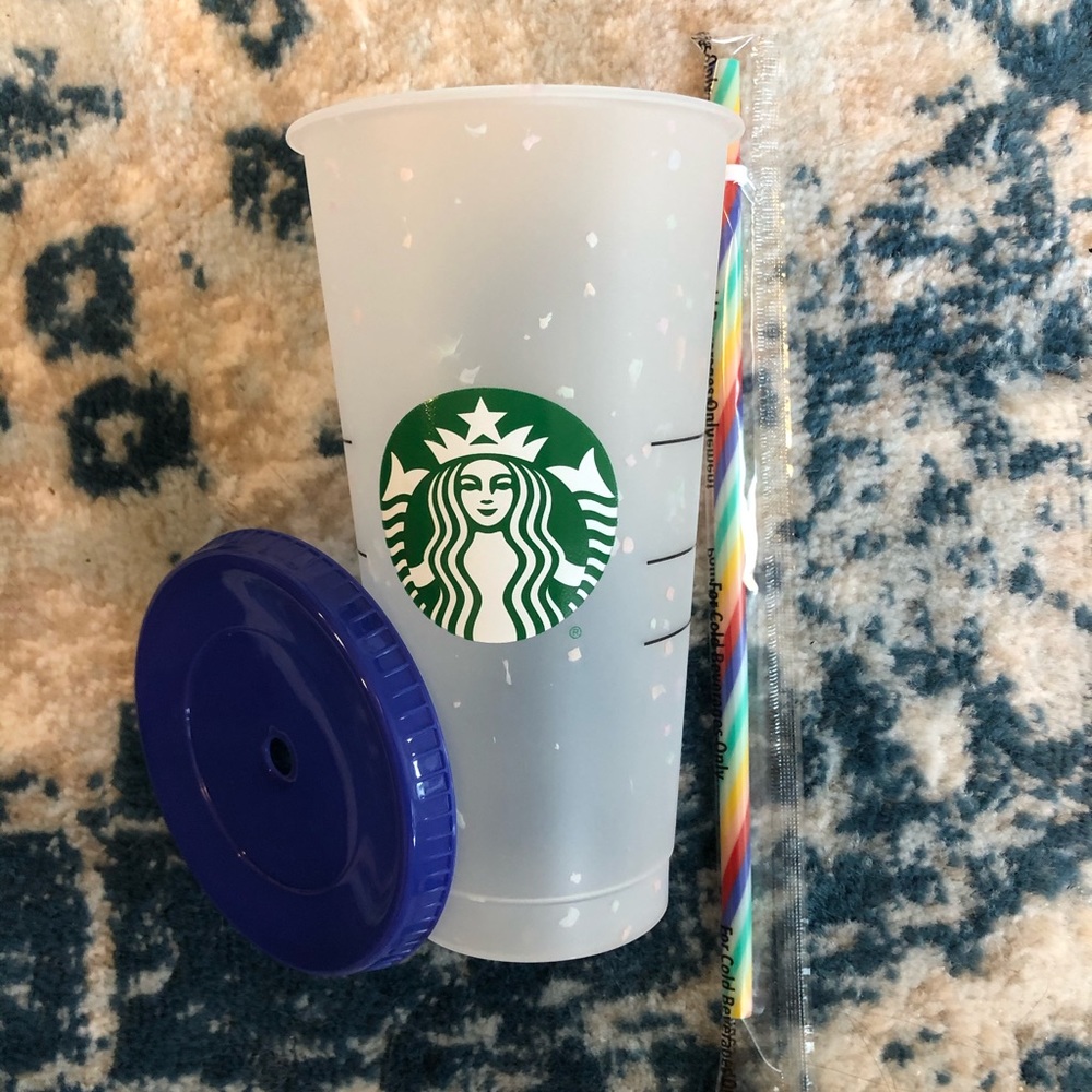 Starbucks Color Changing Confetti Cup